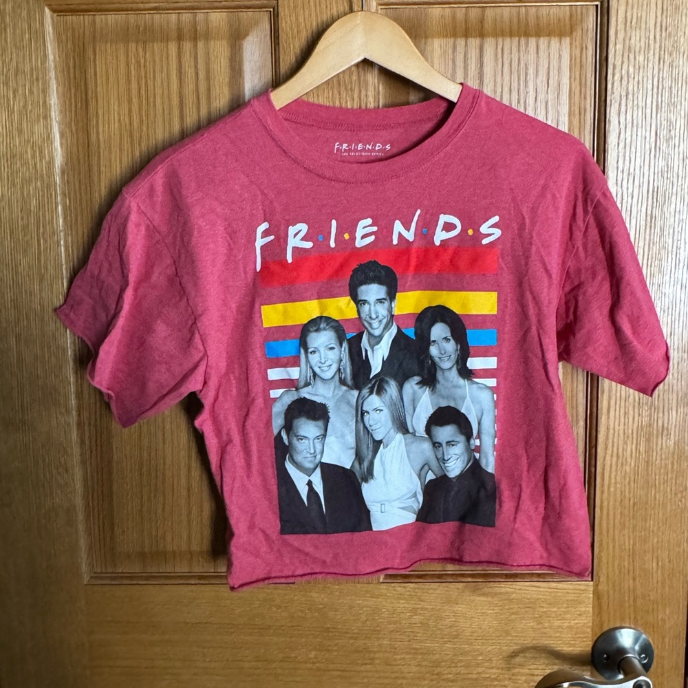 5/$40 - FRIENDS Crop Tee